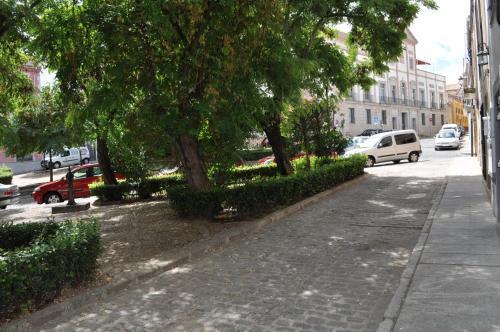 Apartamentos La Casa Pintada Caceres Bagian luar foto